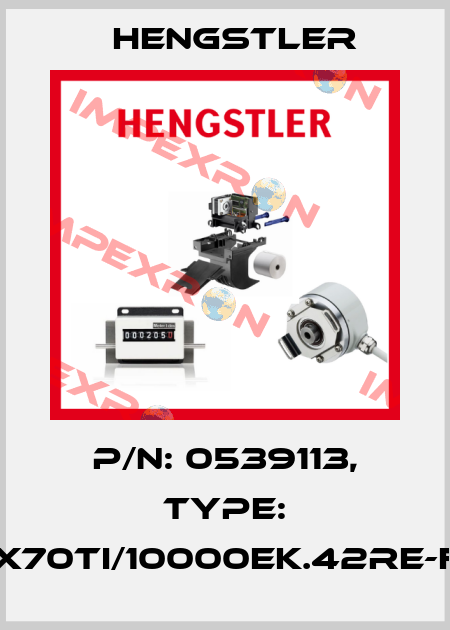 p/n: 0539113, Type: RX70TI/10000EK.42RE-F0 Hengstler