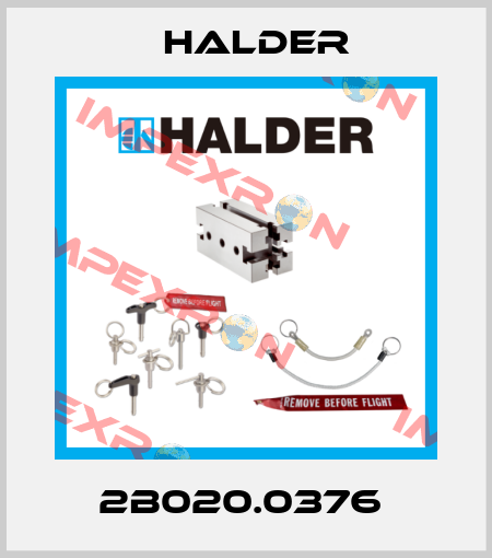 2B020.0376  Halder
