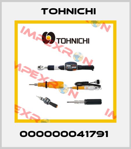 000000041791  Tohnichi