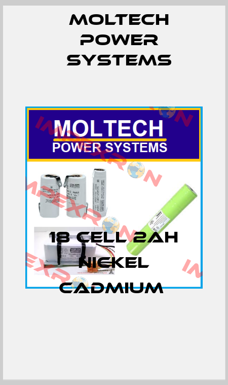 18 cell 2Ah Nickel Cadmium  Moltech Power Systems