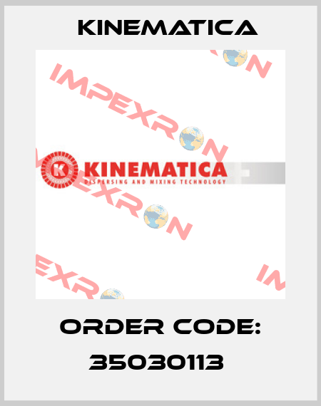 Order Code: 35030113  Kinematica
