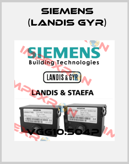 VGG10.504P  Siemens (Landis Gyr)
