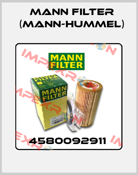 4580092911  Mann Filter (Mann-Hummel)