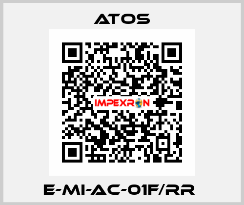 E-MI-AC-01F/RR  Atos