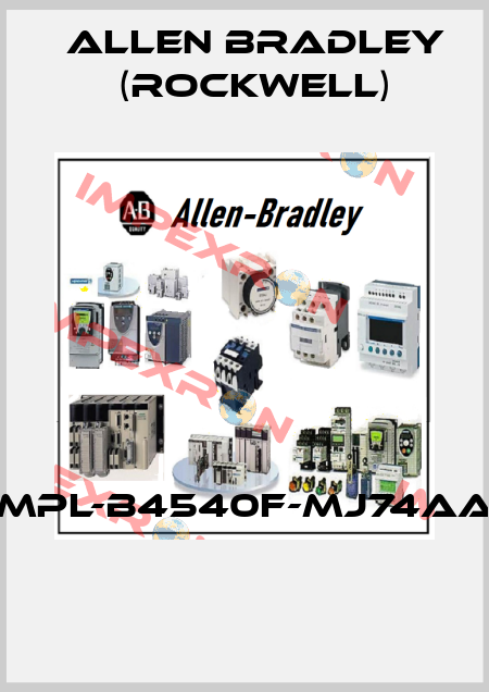 MPL-B4540F-MJ74AA  Allen Bradley (Rockwell)