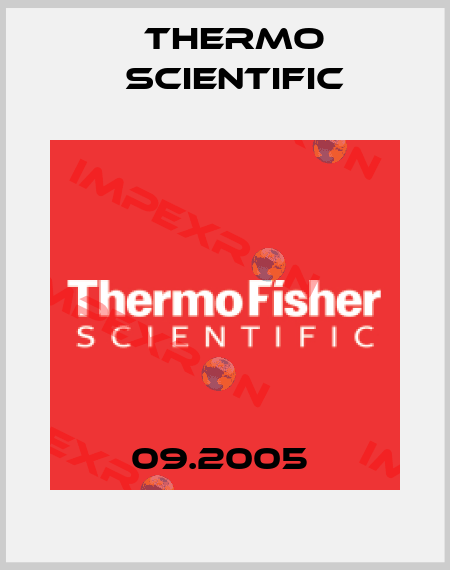 09.2005  Thermo Scientific
