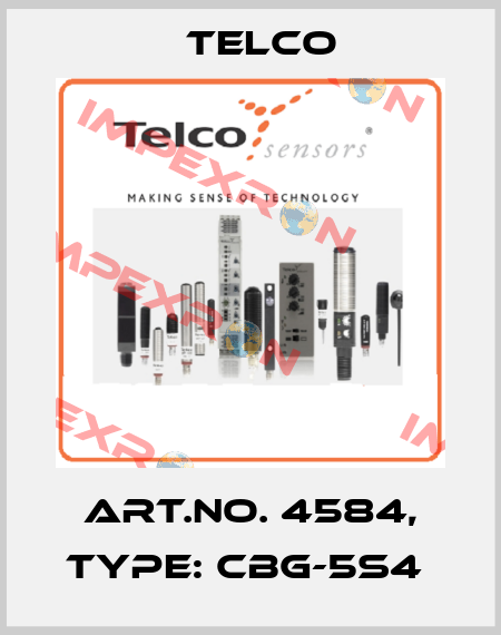 Art.No. 4584, Type: CBG-5S4  Telco