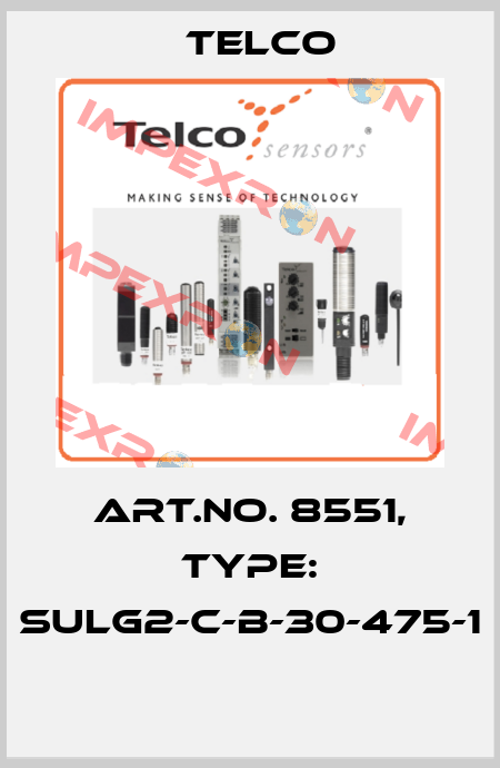 Art.No. 8551, Type: SULG2-C-B-30-475-1  Telco