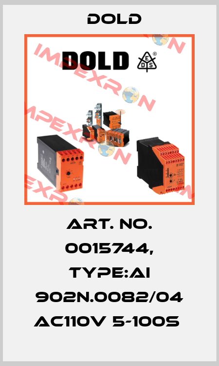 Art. No. 0015744, Type:AI 902N.0082/04 AC110V 5-100S  Dold