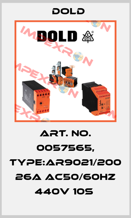 Art. No. 0057565, Type:AR9021/200 26A AC50/60HZ 440V 10S  Dold