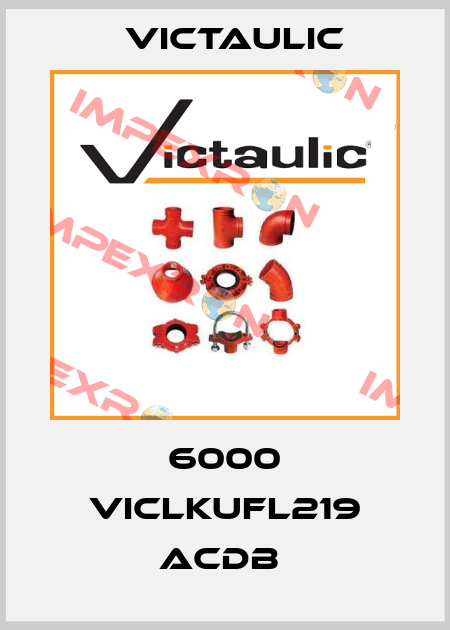 6000 VICLKUFL219 ACDB  Victaulic
