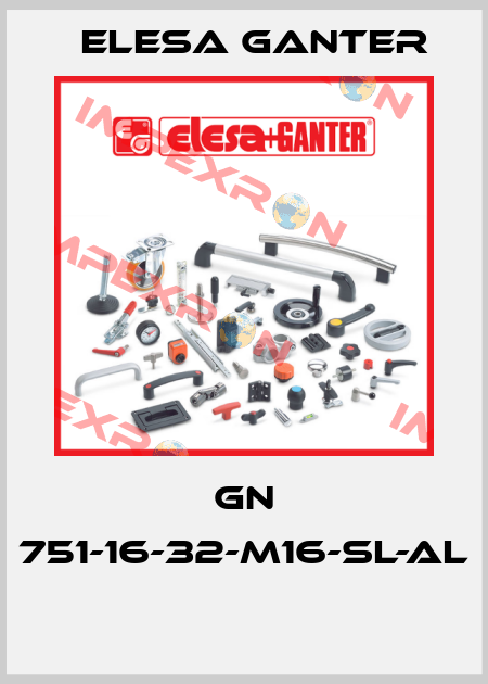 GN 751-16-32-M16-SL-AL  Elesa Ganter