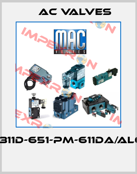 6311D-651-PM-611DA/AL01  МAC Valves