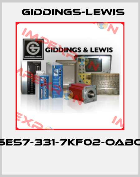6ES7-331-7KF02-OABO  Giddings-Lewis