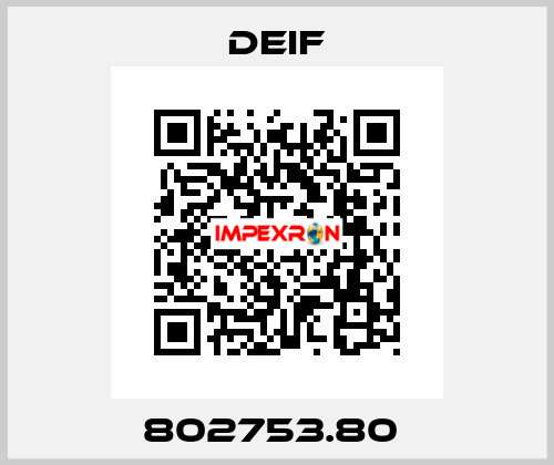 802753.80  Deif