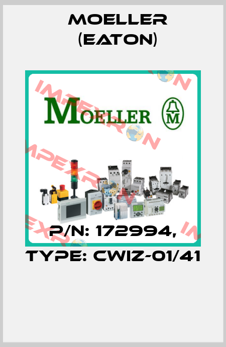 P/N: 172994, Type: CWIZ-01/41  Moeller (Eaton)