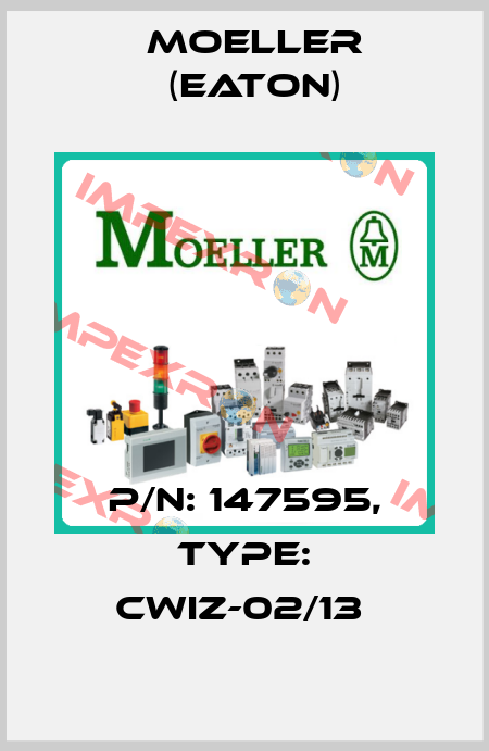 P/N: 147595, Type: CWIZ-02/13  Moeller (Eaton)