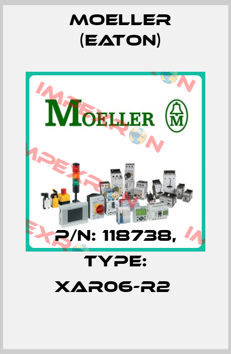 P/N: 118738, Type: XAR06-R2  Moeller (Eaton)