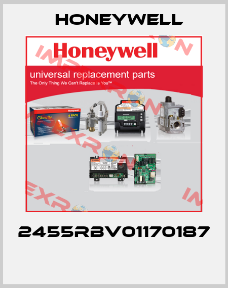 2455RBV01170187  Honeywell
