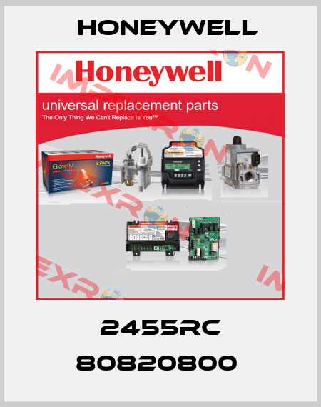 2455RC 80820800  Honeywell