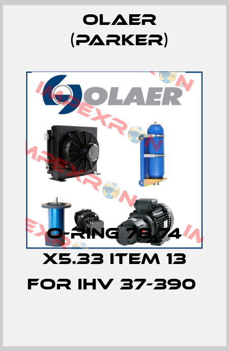 O-RING 78.74 X5.33 ITEM 13 for IHV 37-390  Olaer (Parker)