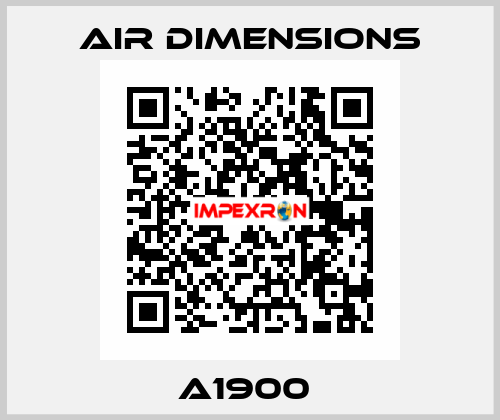 A1900  Air Dimensions