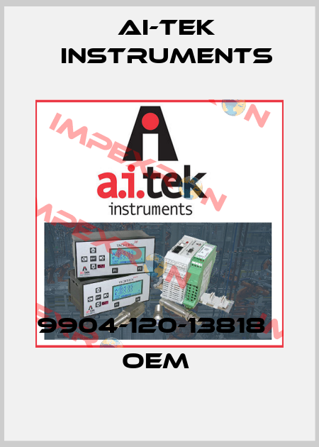 9904-120-13818   OEM  AI-Tek Instruments