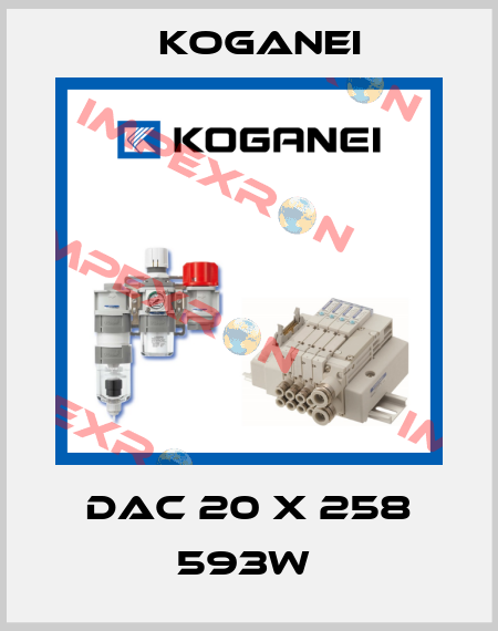 DAC 20 X 258 593W  Koganei