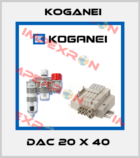 DAC 20 X 40  Koganei