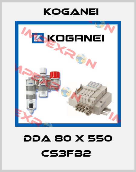 DDA 80 X 550 CS3FB2  Koganei