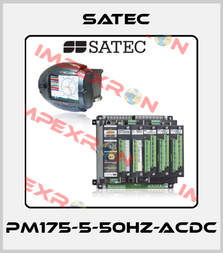 PM175-5-50HZ-ACDC Satec