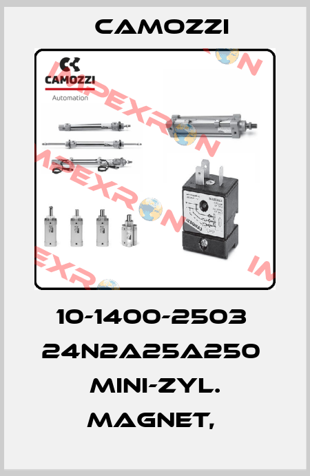 10-1400-2503  24N2A25A250  MINI-ZYL. MAGNET,  Camozzi