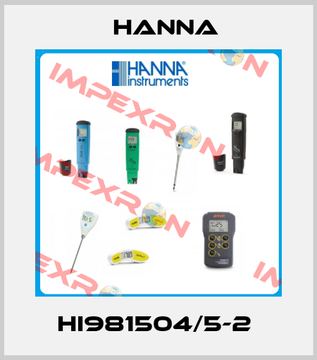 HI981504/5-2  Hanna