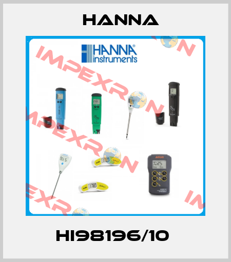 HI98196/10  Hanna