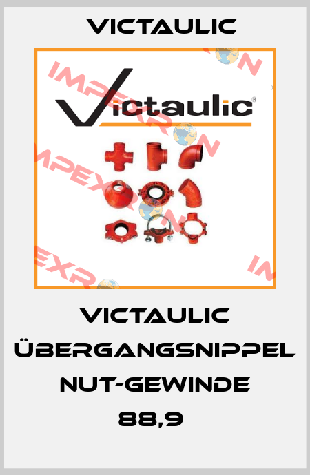 Victaulic Übergangsnippel Nut-Gewinde 88,9  Victaulic