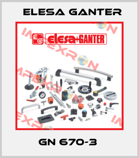 GN 670-3  Elesa Ganter