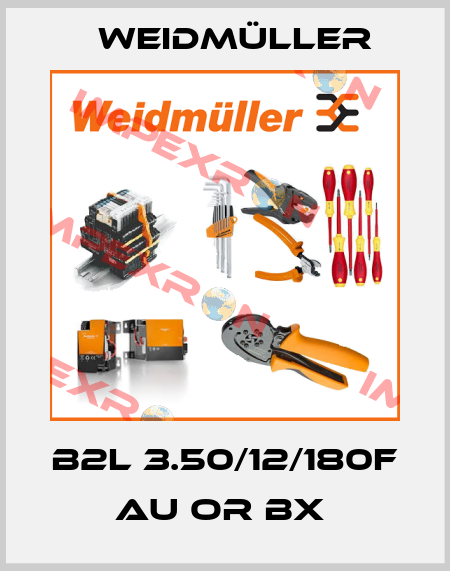 B2L 3.50/12/180F AU OR BX  Weidmüller