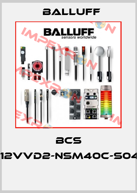 BCS M12VVD2-NSM40C-S04G  Balluff