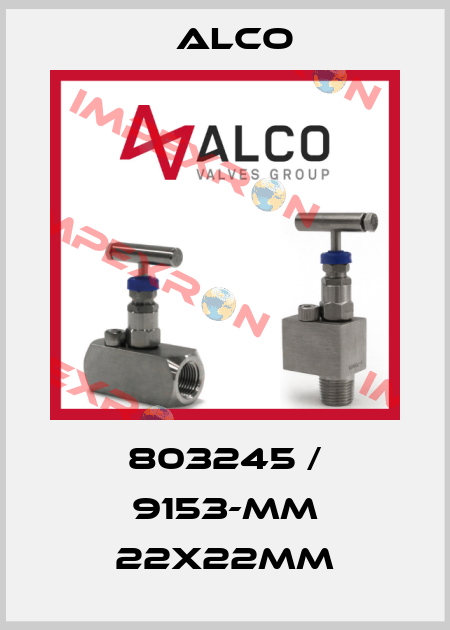 9153-MM 22x22mm 803245  Alco