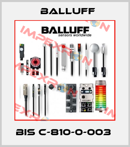 BIS C-810-0-003  Balluff