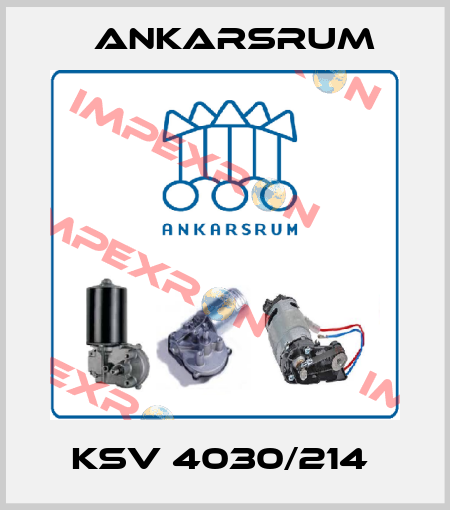 KSV 4030/214  Ankarsrum