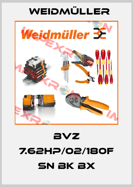 BVZ 7.62HP/02/180F SN BK BX Weidmüller