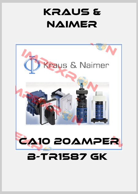 CA10 20AMPER B-TR1587 GK  Kraus & Naimer