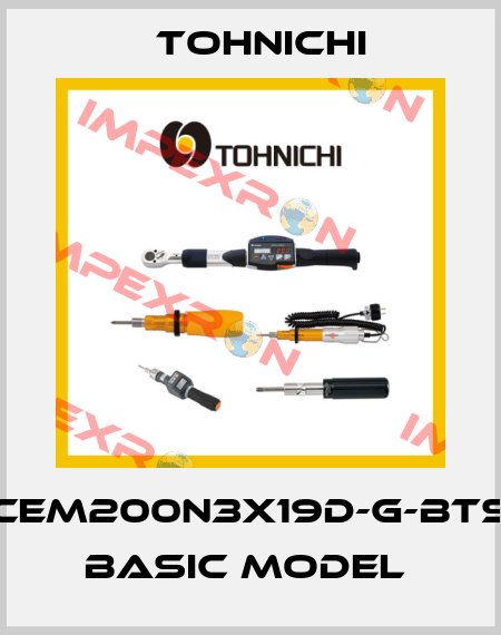 CEM200N3X19D-G-BTS BASIC MODEL  Tohnichi