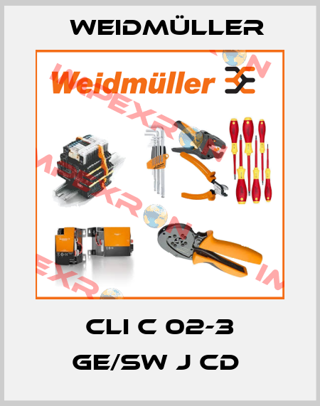 CLI C 02-3 GE/SW J CD  Weidmüller