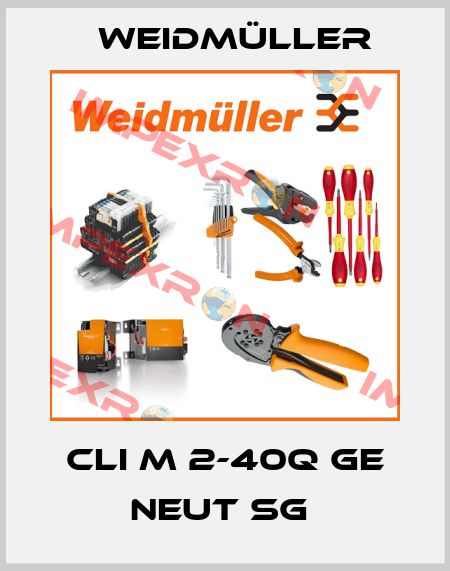 CLI M 2-40Q GE NEUT SG  Weidmüller
