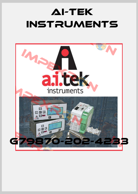 G79870-202-4233  AI-Tek Instruments