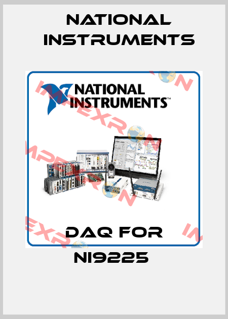 DAQ FOR NI9225  National Instruments