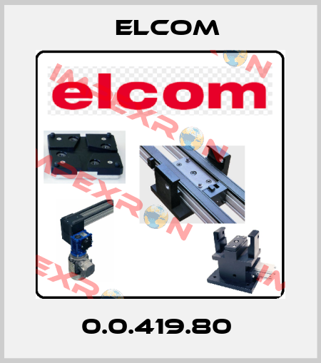 0.0.419.80  Elcom