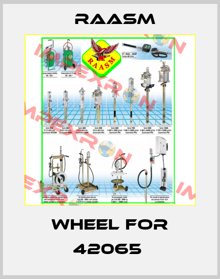 Wheel for 42065  Raasm